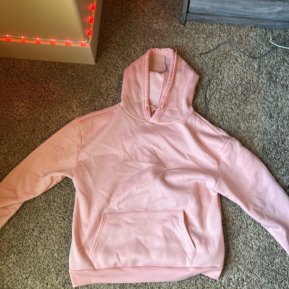 Large women’s pink hoodie
